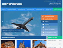 Tablet Screenshot of contrastesturismo.com